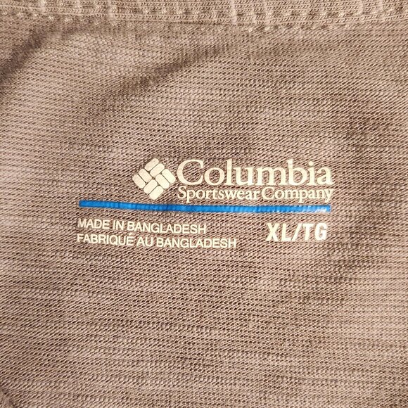Columbia Women's Grey Short Sleeve Polo Shirt Size XL - Picture 7 of 9